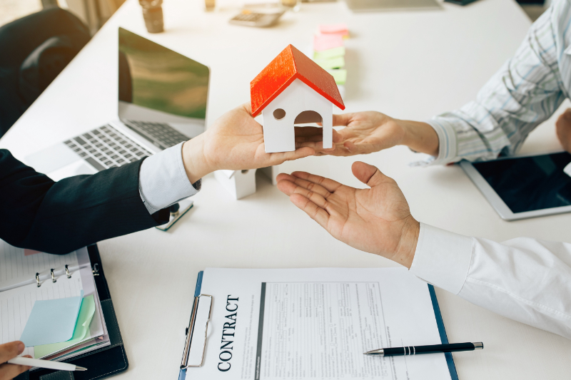 holding mini house